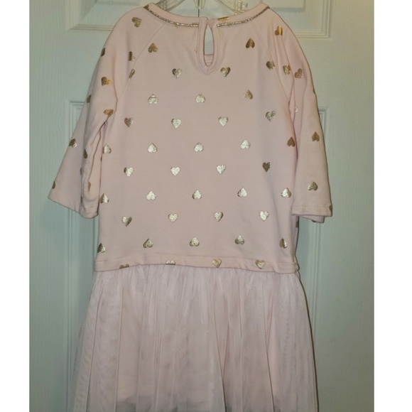 COPY - OSHKOSH B'GOSH PINK HEART TUTU DRESS SIZE 5T - Picture 3 of 8